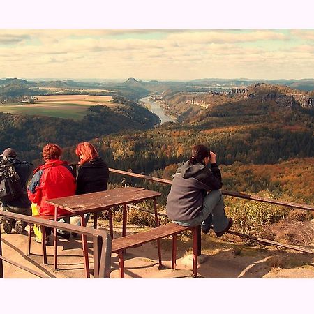 Pension Schwarz Bad Schandau Eksteriør bilde