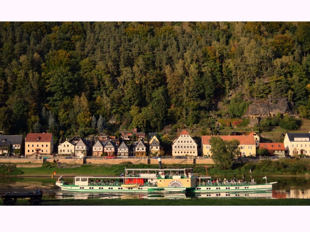 Pension Schwarz Bad Schandau Eksteriør bilde